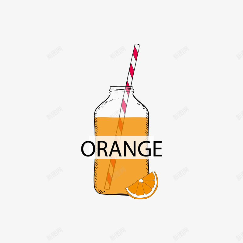 橙色橘子果汁矢量图ai免抠素材_新图网 https://ixintu.com 橘子 橘子果汁 橙色 橙色果汁 英文 黑色 矢量图