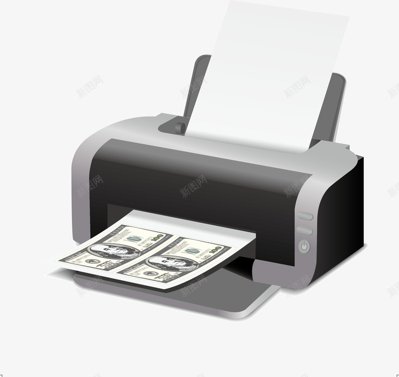 图案打印png免抠素材_新图网 https://ixintu.com 图案 微信打印 打印 打印耗材 机器 针式打印机
