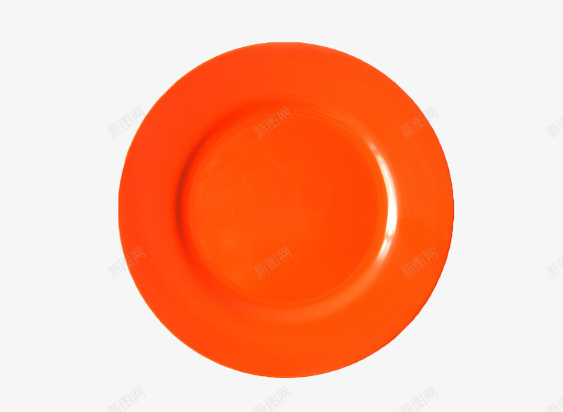 橙色一次性餐盘png免抠素材_新图网 https://ixintu.com 圆形 橙色 盘子 空盘子 餐盘