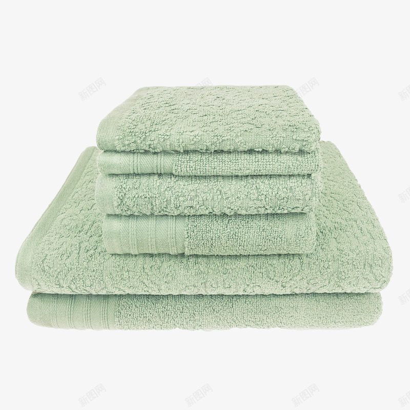 青绿色毛巾png免抠素材_新图网 https://ixintu.com 产品实物 毛巾套装 洗漱用品 生活用品 青绿色