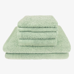 青绿色毛巾素材