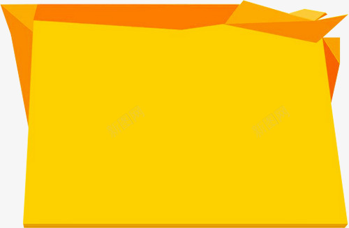 黄色橙色创意合成几何形状png免抠素材_新图网 https://ixintu.com 几何 创意 合成 形状 橙色 黄色