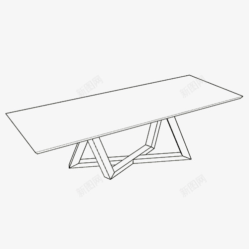 折叠式桌子简笔画图标png_新图网 https://ixintu.com 卡通手绘 折叠桌子 桌子 桌子简笔画 简笔画 简笔绘画 绘画