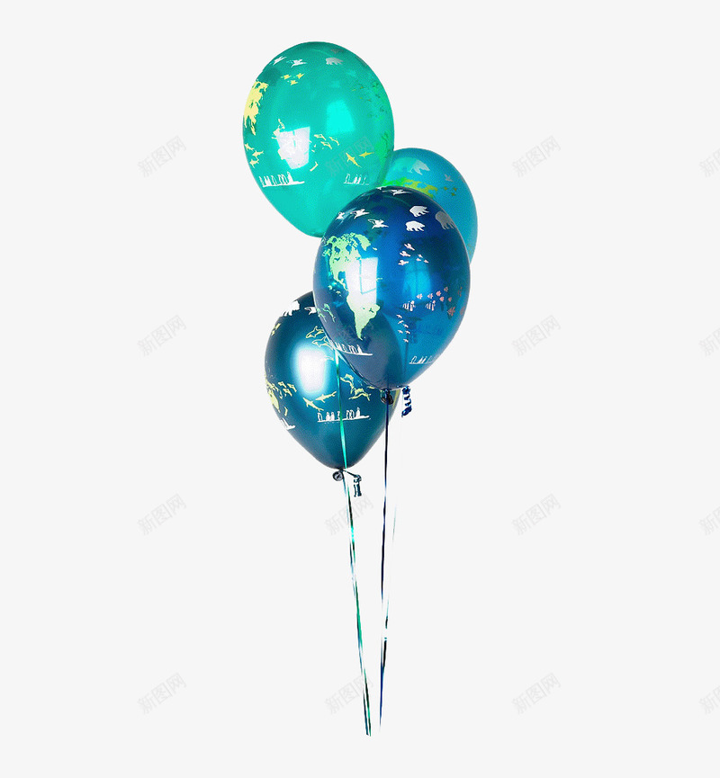 闪亮的气球png免抠素材_新图网 https://ixintu.com 气球 自由 节日素材 飞翔
