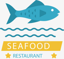 海洋鱼食物矢量图素材