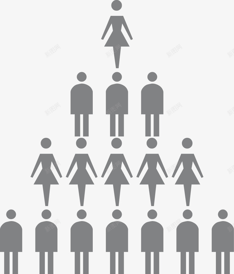 PPT人口性别说明图图标png_新图网 https://ixintu.com PPT设计 人口性别 说明图