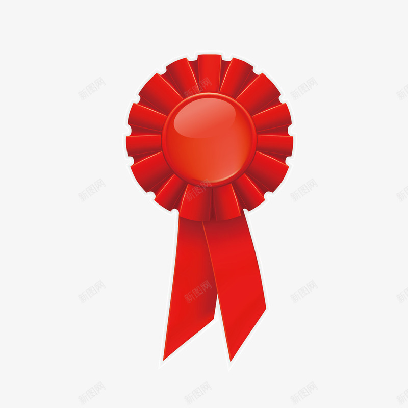 红色奖牌奖励png免抠素材_新图网 https://ixintu.com 二等奖 图案 奖励 奖牌 红色