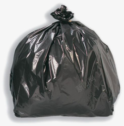 黑色垃圾袋黑色垃圾袋高清图片
