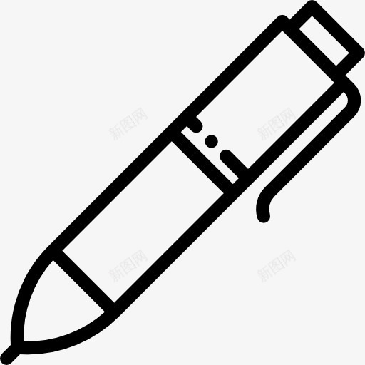 笔图标png_新图网 https://ixintu.com 写学校的材料 办公用品 各种工具和用具 钢笔 铅笔