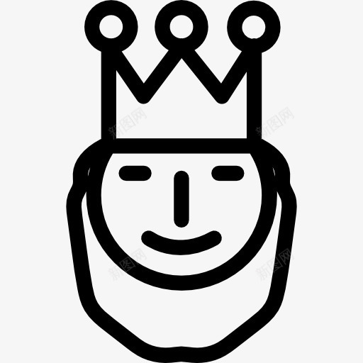 王图标png_新图网 https://ixintu.com 人 博士 圣诞节 皇冠 皇室