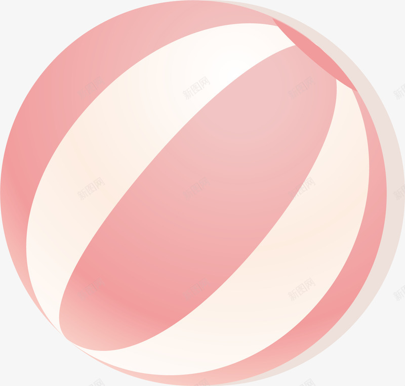 粉色热气球矢量图ai免抠素材_新图网 https://ixintu.com 创意 卡通 条纹 清新 热气球 粉色 矢量图