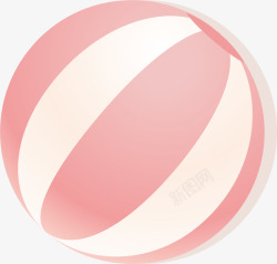 粉色热气球矢量图素材
