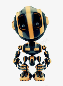 小黄蜂机器人呆萌机器人高清图片