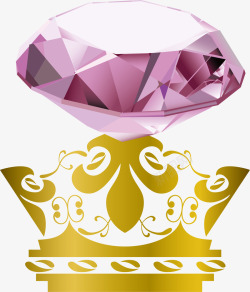钻石漂亮皇冠素材