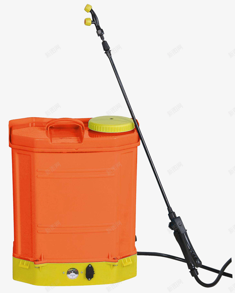 橙色喷雾器png免抠素材_新图网 https://ixintu.com 喷头 喷雾器 橙色 黄盖