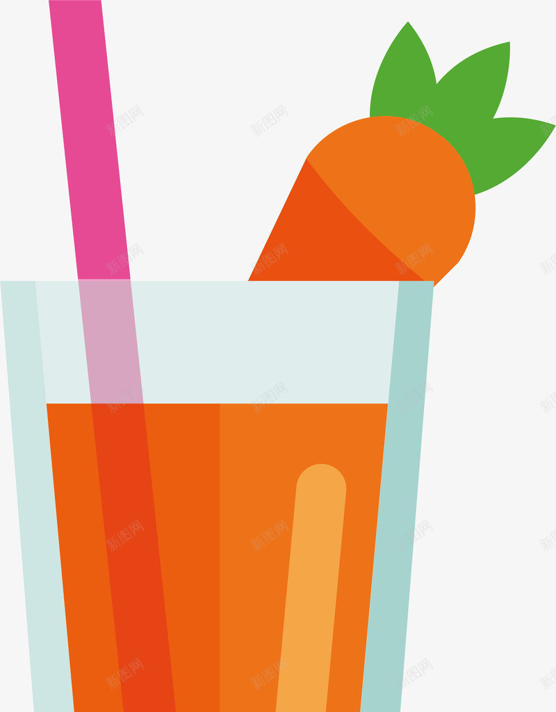 胡萝卜汁png免抠素材_新图网 https://ixintu.com 一杯橙色汁 胡萝卜汁 蔬菜汁 蔬菜饮品 饮品 饮料