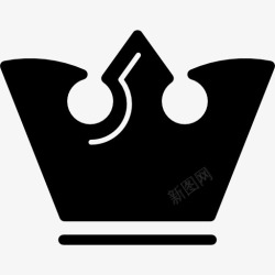 皇冠变皇室皇冠的轮廓变图标高清图片