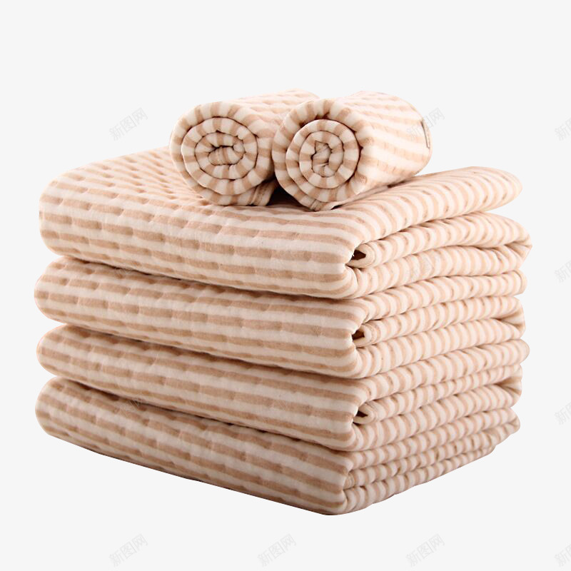 毛巾浴巾png免抠素材_新图网 https://ixintu.com 条纹 毛巾 浴巾 素色
