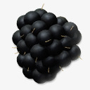 黑莓水果说明素材