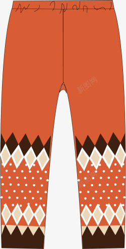橙色裤子橙色裤子图高清图片