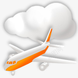 卡通飞机飞翔图标png_新图网 https://ixintu.com 卡通 图标 飞机 飞翔