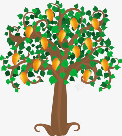 芒果树素材