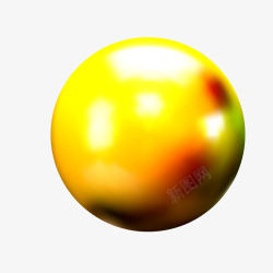 3D立体彩球素材