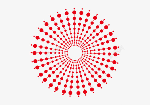 红色旋转不规则图标png_新图网 https://ixintu.com 不规则 平面设计 旋转 红色