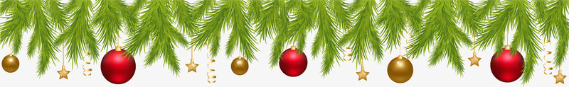 绿色松枝圣诞球png免抠素材_新图网 https://ixintu.com 圣诞快乐 圣诞节 星星挂饰 松枝 绿色彩球 装饰图案