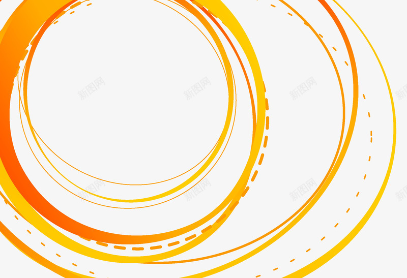 橙色条纹png免抠素材_新图网 https://ixintu.com 条纹 橙色 流线 线型 线条 背景