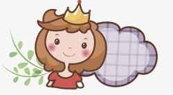 戴皇冠的女孩戴皇冠的女孩高清图片