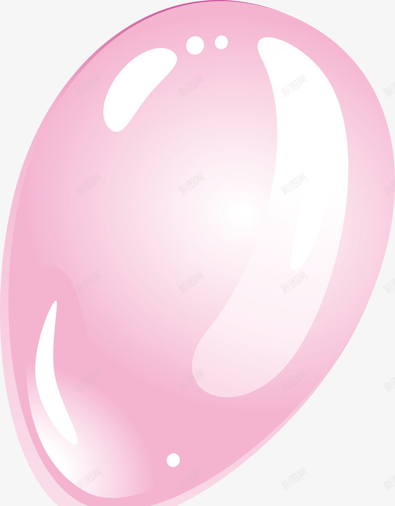 粉色卡通气球png免抠素材_新图网 https://ixintu.com 卡通彩球 活动气球 漂浮气球 粉色气球 节庆气球 装饰图案