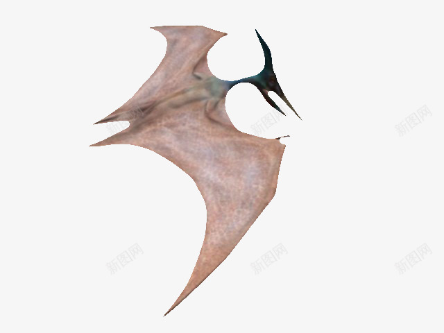 飞翔着的翼龙png免抠素材_新图网 https://ixintu.com 3D恐龙 动物 恐龙 游戏翼龙 翅膀 肉食动物 飞翔着的翼龙