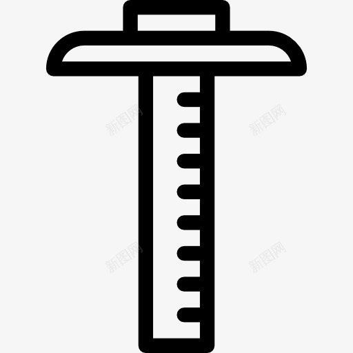 尺图标png_新图网 https://ixintu.com 健身 卷尺 各种工具和用具 工具界面 直尺