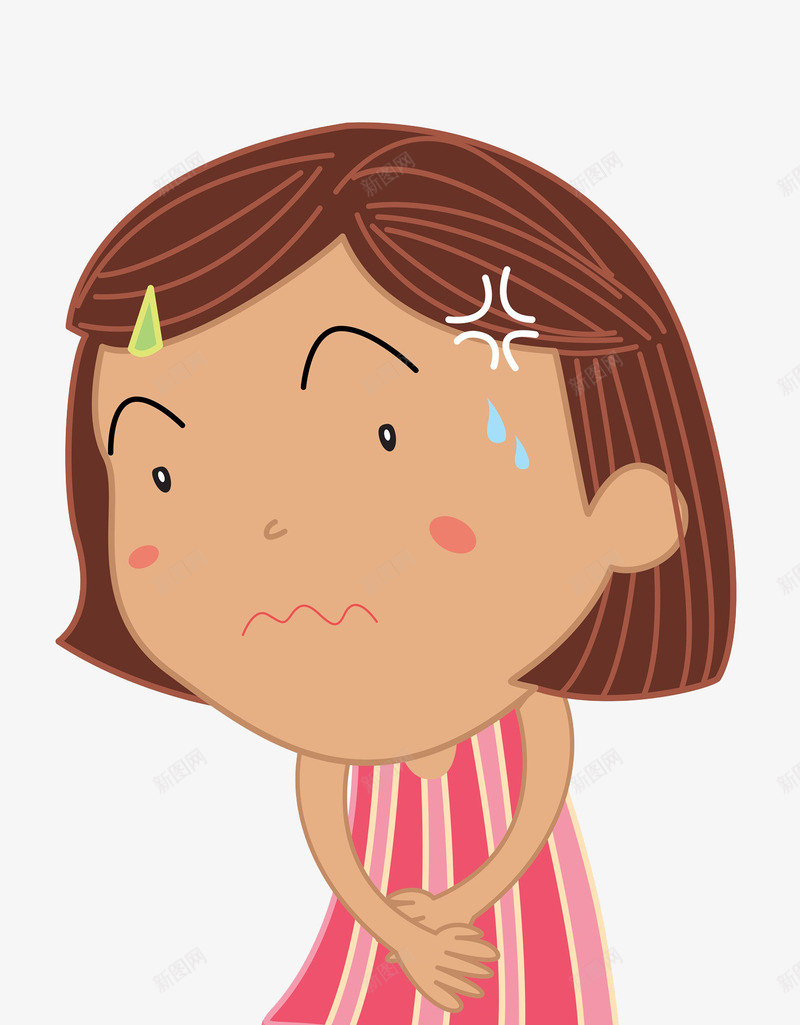 尿尿　女孩 小女孩尿急png图片免费下载-素材0ykUWPaee-新图网