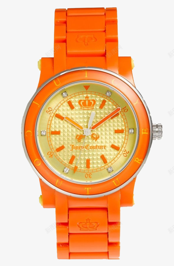 橙色手表png免抠素材_新图网 https://ixintu.com 手表 时尚手表 橙色 电子科技
