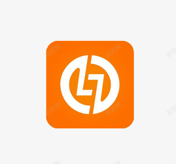 橙色互联网logo图标png_新图网 https://ixintu.com 互联网logo 互联网公司 交互 企业 商标 橙色