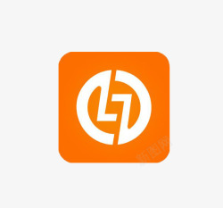 互联网商标橙色互联网logo图标高清图片