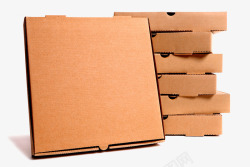 硬纸盒子棕色纸盒高清图片
