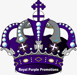 紫色的皇冠素材