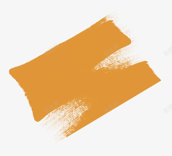 创意合成橙色的画笔效果png免抠素材_新图网 https://ixintu.com 创意 合成 效果 橙色 画笔