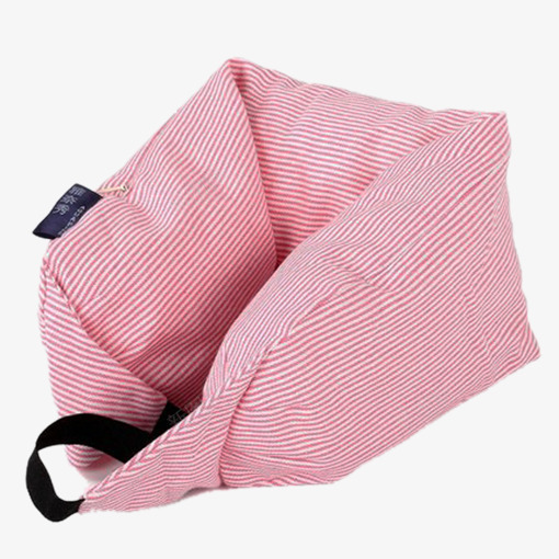 粉色条纹u型枕png免抠素材_新图网 https://ixintu.com u型枕 条纹 粉色 记忆枕