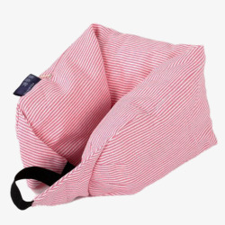 粉色条纹u型枕素材