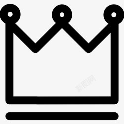 皇冠变皇室皇冠变轮廓图标高清图片