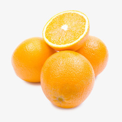 新鲜橙子实物摄影图素材
