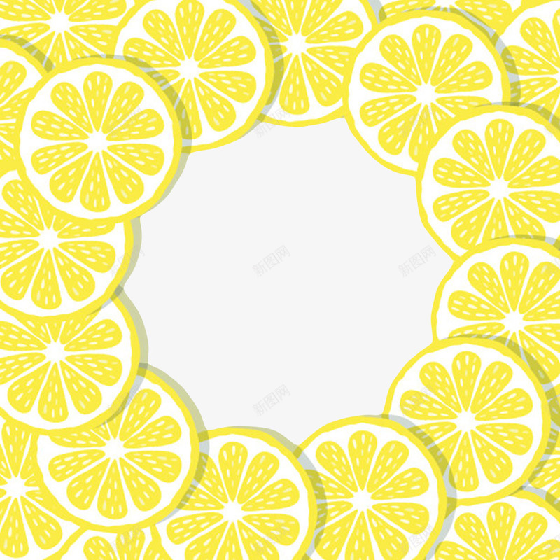 橙黄色美味的水果柠檬片卡通png免抠素材_新图网 https://ixintu.com 免扣 免费下载 卡通柠檬片 柠檬 柠檬片 橙色 水果 酸水果