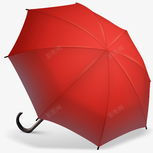 红色雨伞png免抠素材_新图网 https://ixintu.com 下雨 伞 生活用品 雨伞