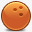 打保龄球橙色Round32PXicons图标图标
