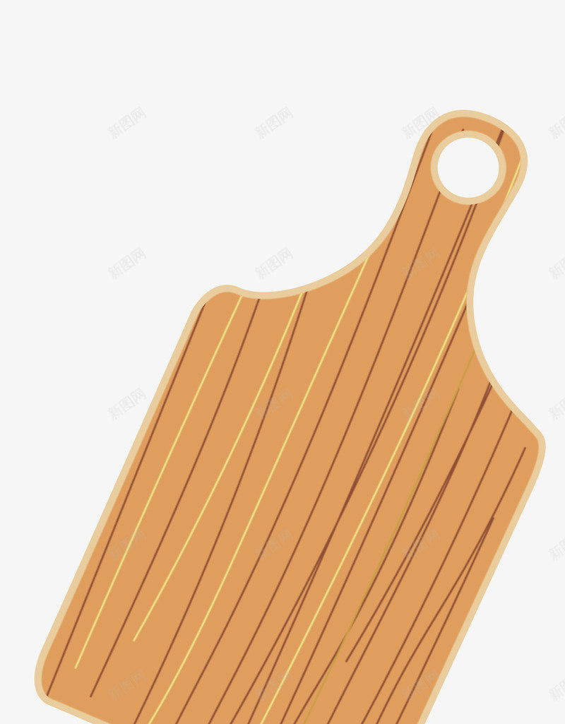 木质菜板png免抠素材_新图网 https://ixintu.com 木菜板 木质 条纹菜板 矢量素材 菜板