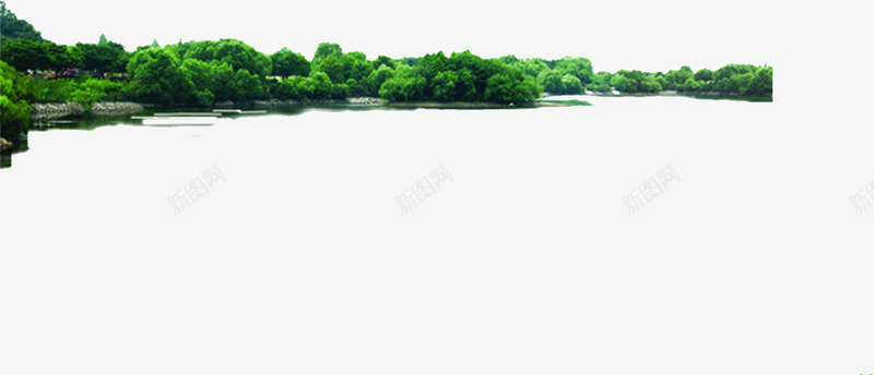 河边的树木png免抠素材_新图网 https://ixintu.com 树木 河边 风景